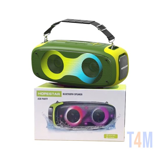 Altavoz Bluetooth Hopestar A30 Party Amarillo